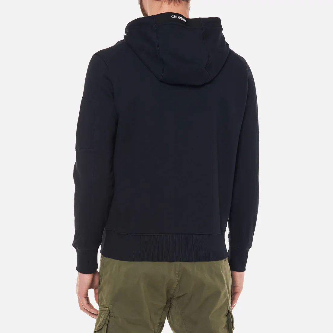 C.P. Company Мужская толстовка Diagonal Raised Fleece Hooded