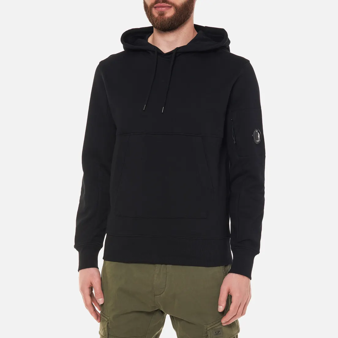 C.P. Company Мужская толстовка Diagonal Raised Fleece Hooded