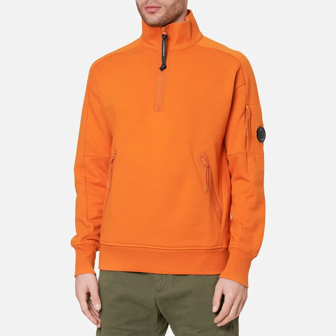 C.P. Company Мужская толстовка Diagonal Raised Fleece Utility