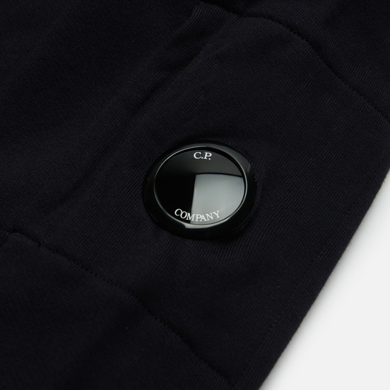 Мужская толстовка C.P. Company Diagonal Raised Fleece Utility Total Eclipse