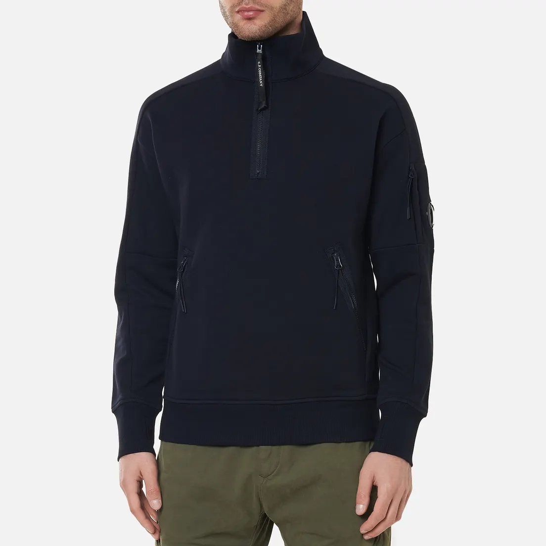 C.P. Company Мужская толстовка Diagonal Raised Fleece Utility