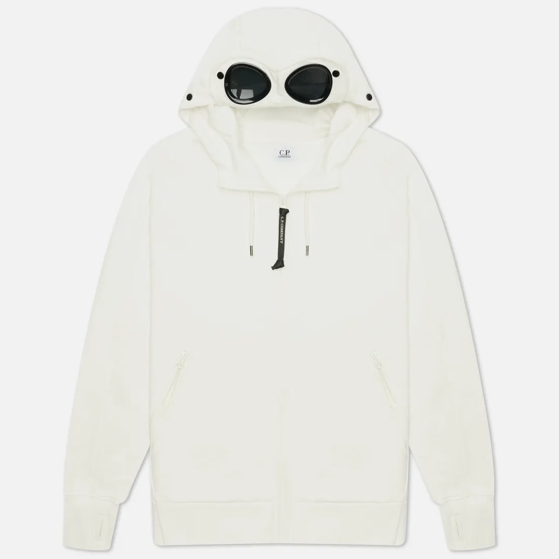 C.P. Company Мужская толстовка Diagonal Raised Fleece Goggle Hoodie