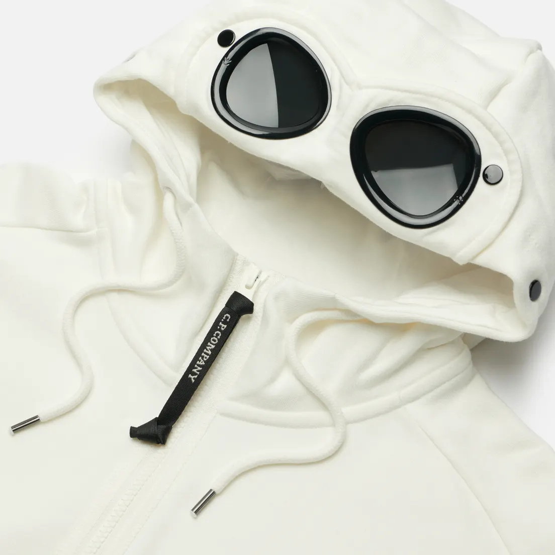 C.P. Company Мужская толстовка Diagonal Raised Fleece Goggle Hoodie