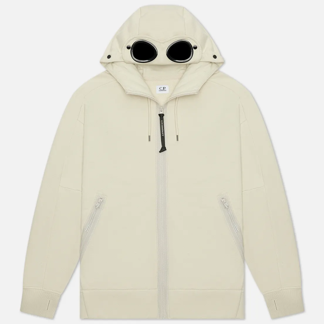 C.P. Company Мужская толстовка Diagonal Raised Fleece Goggle Hoodie