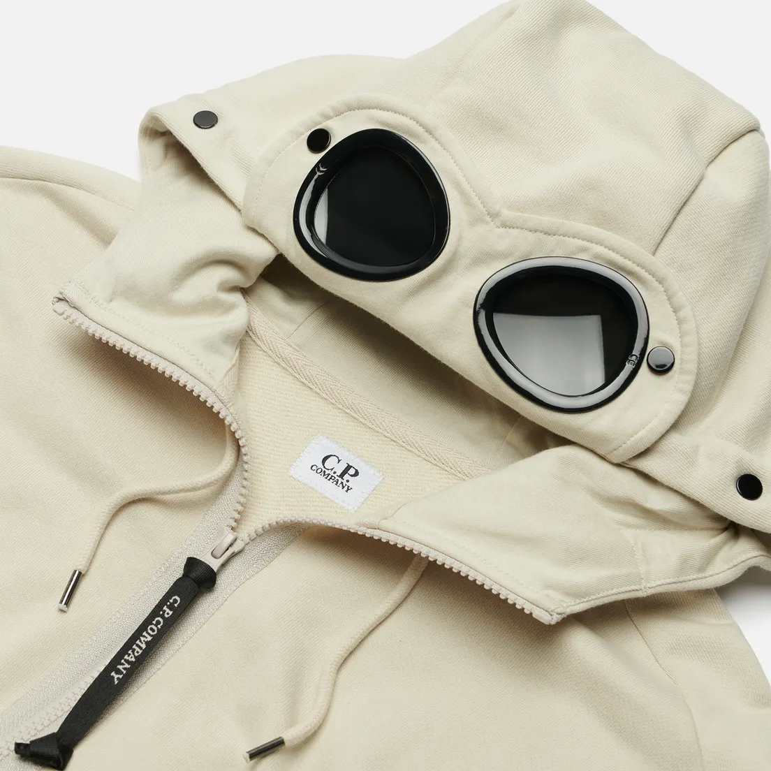 C.P. Company Мужская толстовка Diagonal Raised Fleece Goggle Hoodie