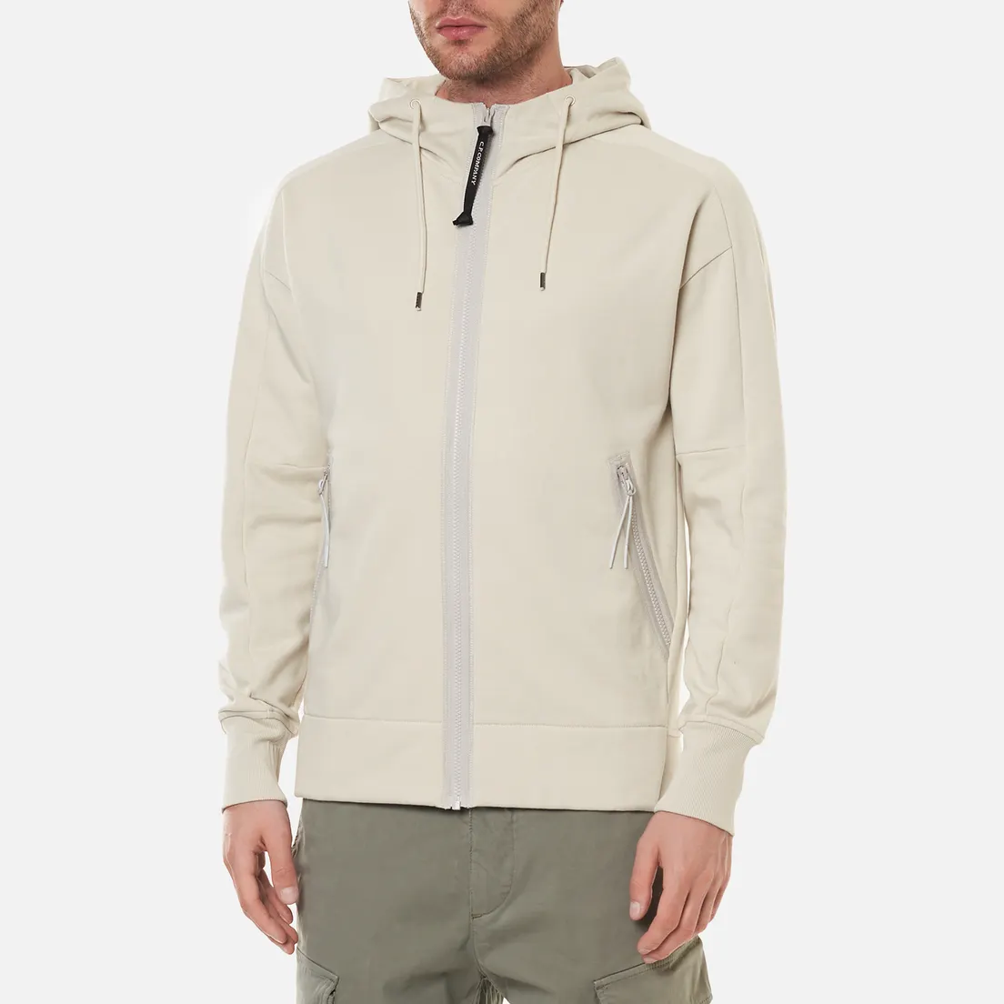 C.P. Company Мужская толстовка Diagonal Raised Fleece Goggle Hoodie