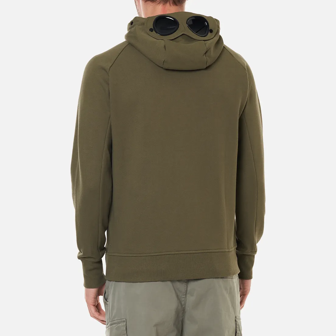 C.P. Company Мужская толстовка Diagonal Raised Fleece Goggle Hoodie
