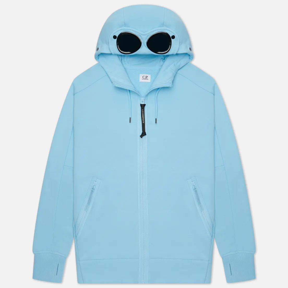 C.P. Company Мужская толстовка Diagonal Raised Fleece Goggle Hoodie