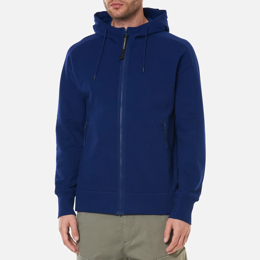C.P. Company Мужская толстовка Diagonal Raised Fleece Goggle Hoodie