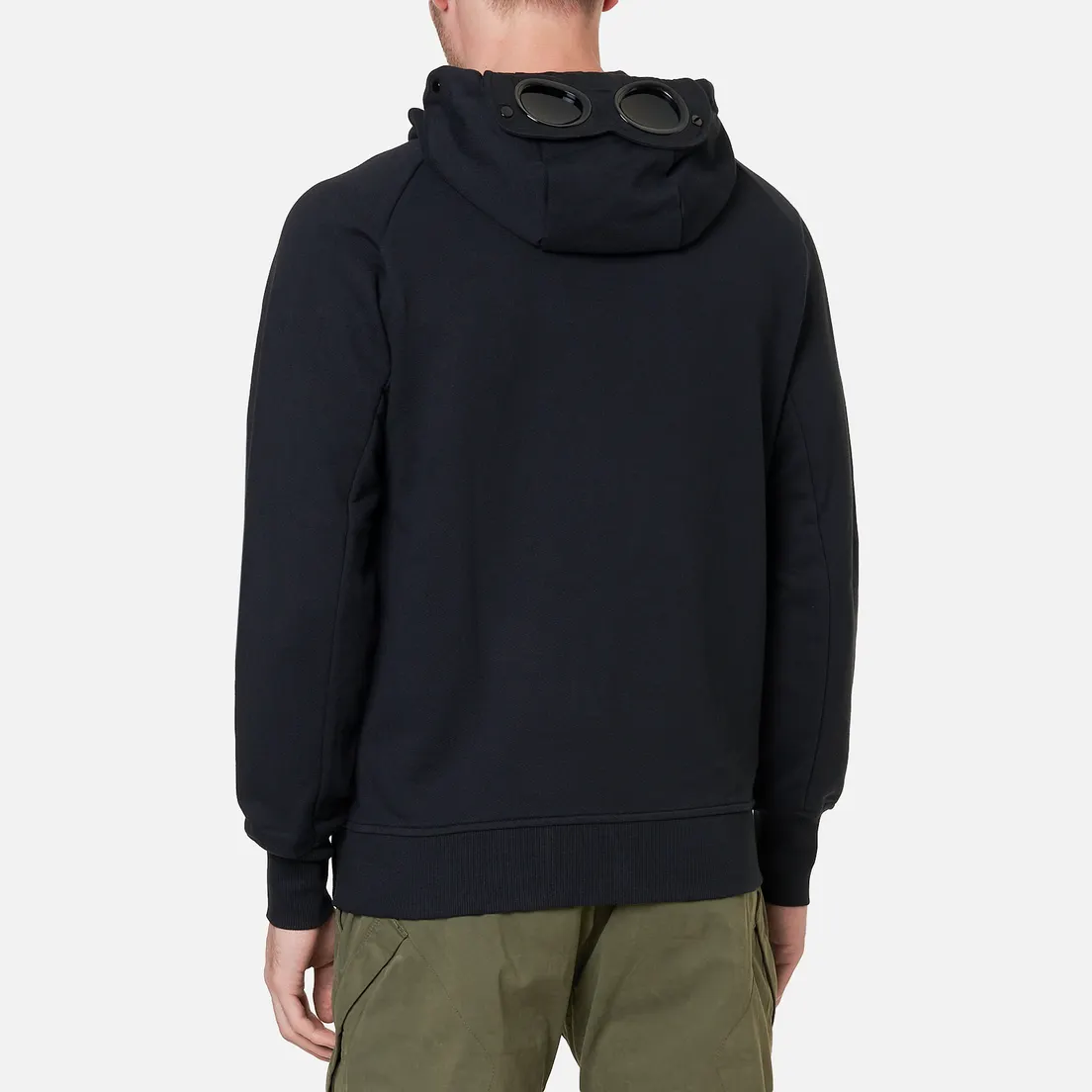 C.P. Company Мужская толстовка Diagonal Raised Fleece Goggle Hoodie