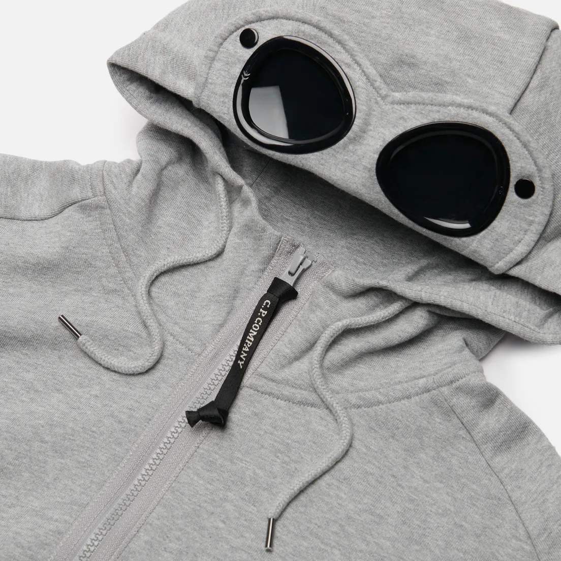 C.P. Company Мужская толстовка Diagonal Raised Fleece Goggle Hoodie
