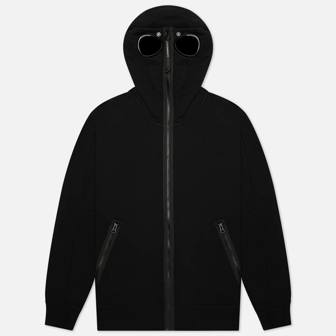 C.P. Company Мужская толстовка Diagonal Raised Fleece Explorer Goggle Hoodie