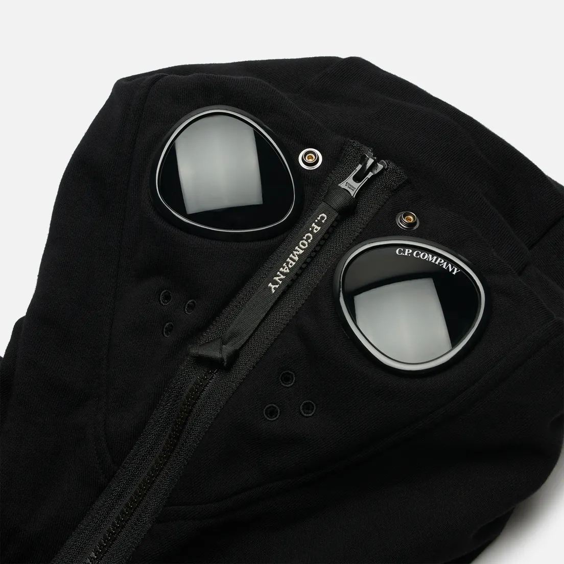 C.P. Company Мужская толстовка Diagonal Raised Fleece Explorer Goggle Hoodie