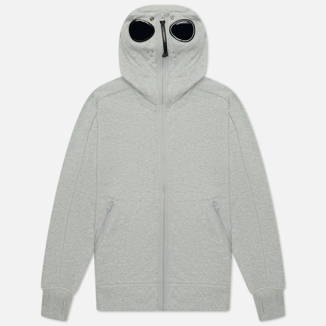 C.P. Company Мужская толстовка Diagonal Raised Fleece Explorer Goggle Hoodie
