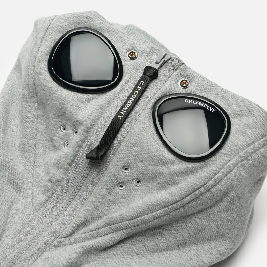 C.P. Company Мужская толстовка Diagonal Raised Fleece Explorer Goggle Hoodie