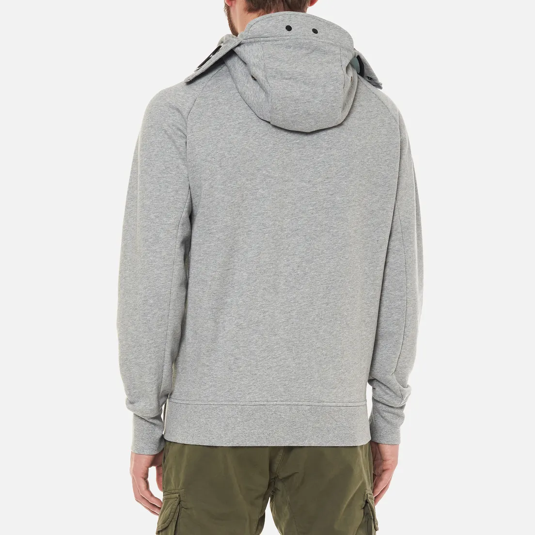 C.P. Company Мужская толстовка Diagonal Raised Fleece Explorer Goggle Hoodie