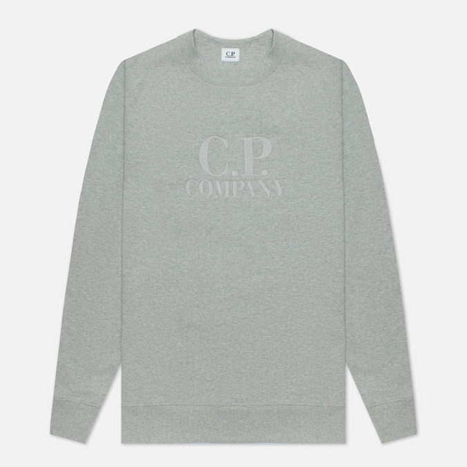 Мужская толстовка C.P. Company, цвет серый, размер XXL