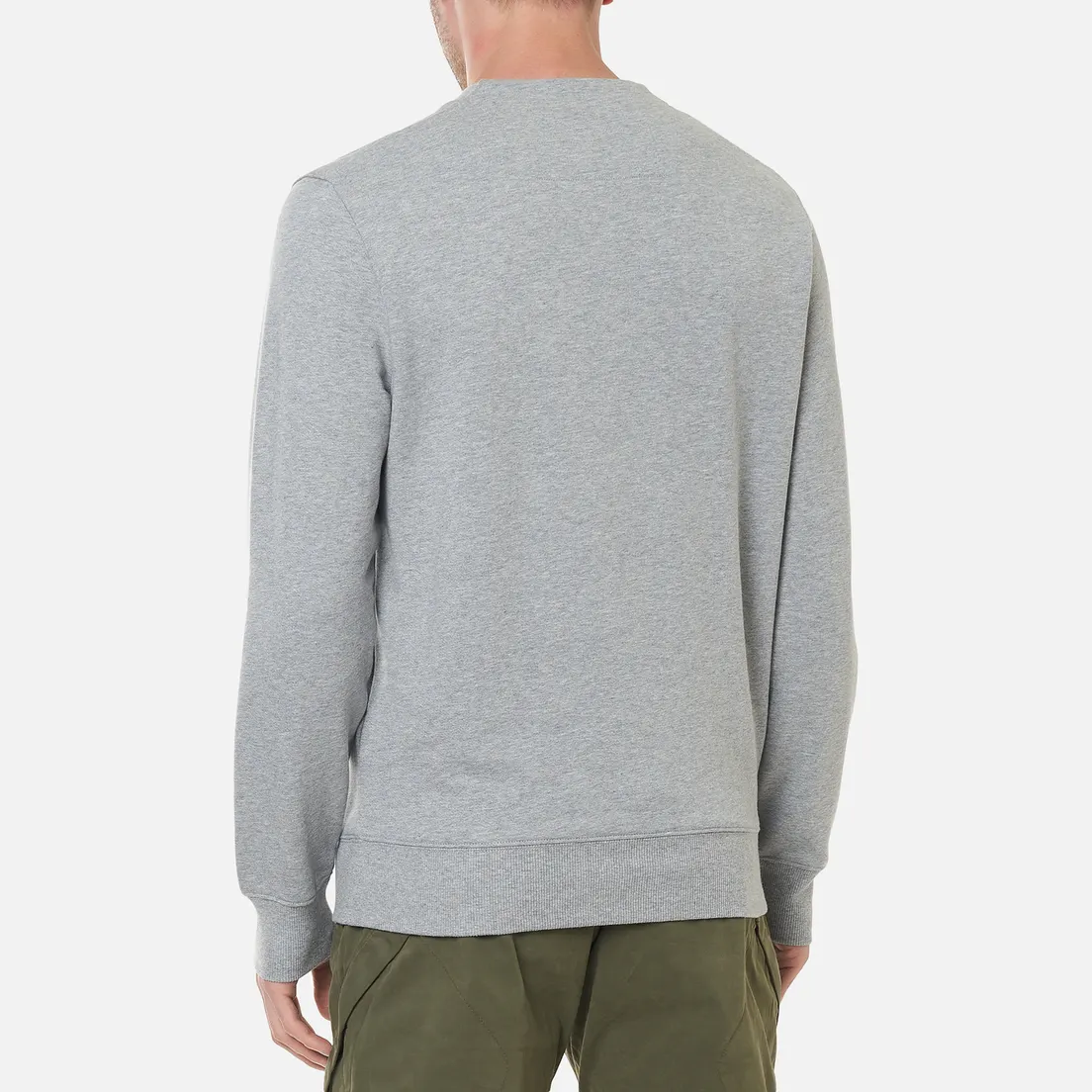 C.P. Company Мужская толстовка Diagonal Raised Fleece Logo Crew Neck