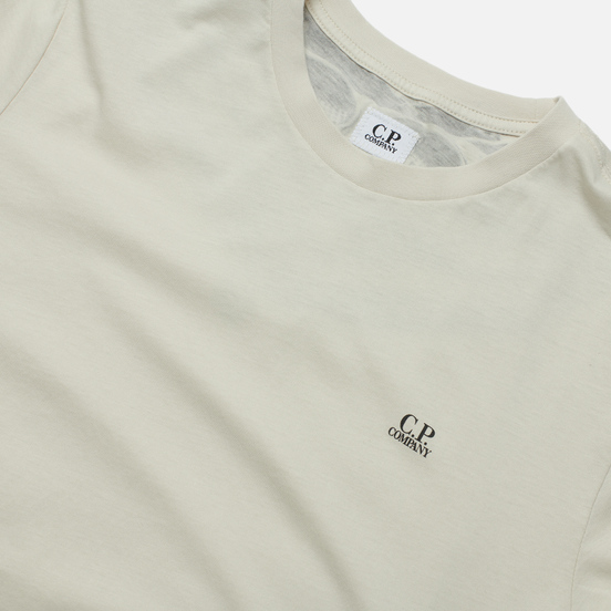 Мужская футболка C.P. Company Jersey Goggle Print Sandshell