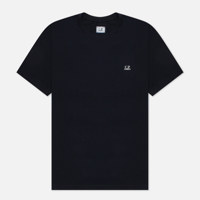Мужская футболка C.P. Company, цвет синий, размер S 11CMTS037A005100W 888 Jersey Goggle Print - фото 1