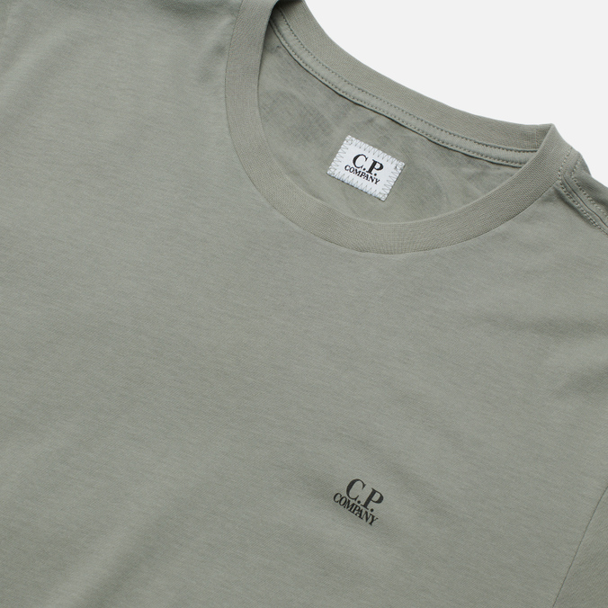 Мужская футболка C.P. Company, цвет серый, размер M 11CMTS037A005100W 917 Jersey Goggle Print - фото 2