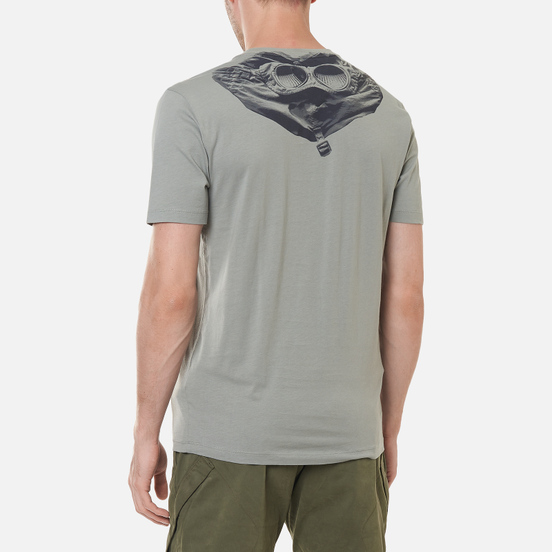 Мужская футболка C.P. Company Jersey Goggle Print Moon Mist