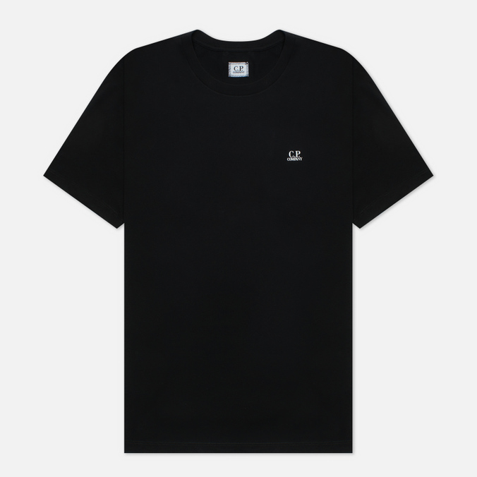 Мужская футболка C.P. Company, цвет чёрный, размер M 11CMTS037A005100W 999 Jersey Goggle Print - фото 1