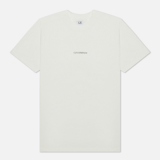 Мужская футболка C.P. Company Jersey Compact Print Gauze White