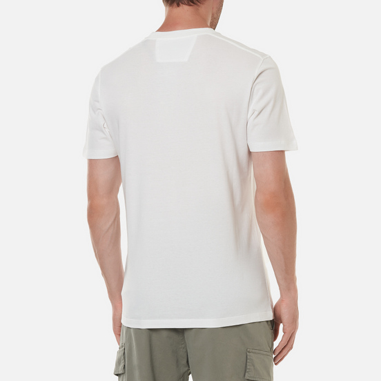 Мужская футболка C.P. Company Jersey Compact Print Gauze White