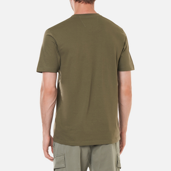 Мужская футболка C.P. Company Jersey Compact Print Stone Grey