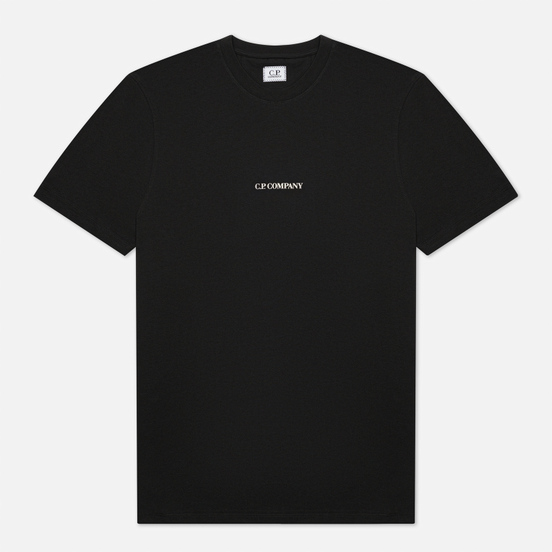 Мужская футболка C.P. Company Jersey Compact Print Black