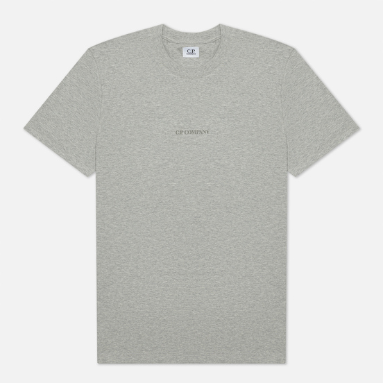 Мужская футболка C.P. Company Jersey Compact Print Grey Melange