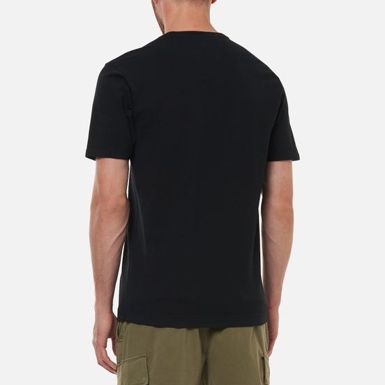 Мужская футболка C.P. Company Open-End Jersey Logo Black