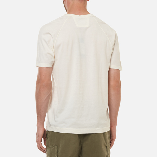 Мужская футболка C.P. Company Mercerized Jersey Gauze White