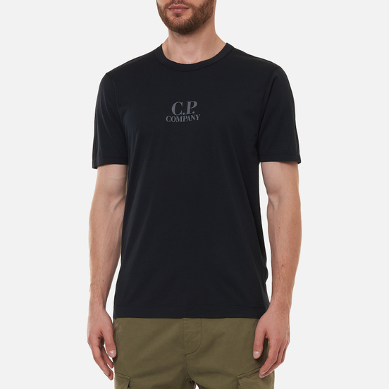 Мужская футболка C.P. Company Mercerized Jersey Black