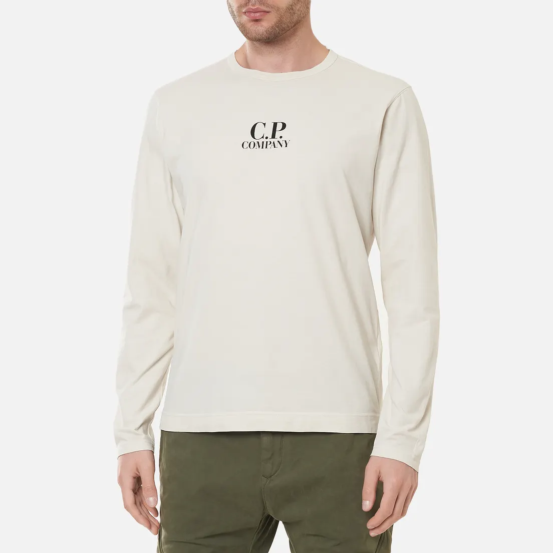 C.P. Company Мужской лонгслив Brushed Jersey