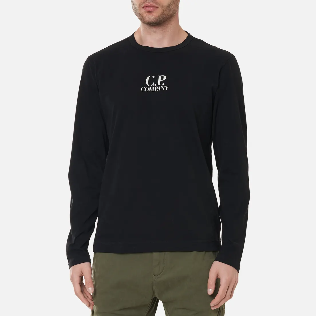 C.P. Company Мужской лонгслив Brushed Jersey