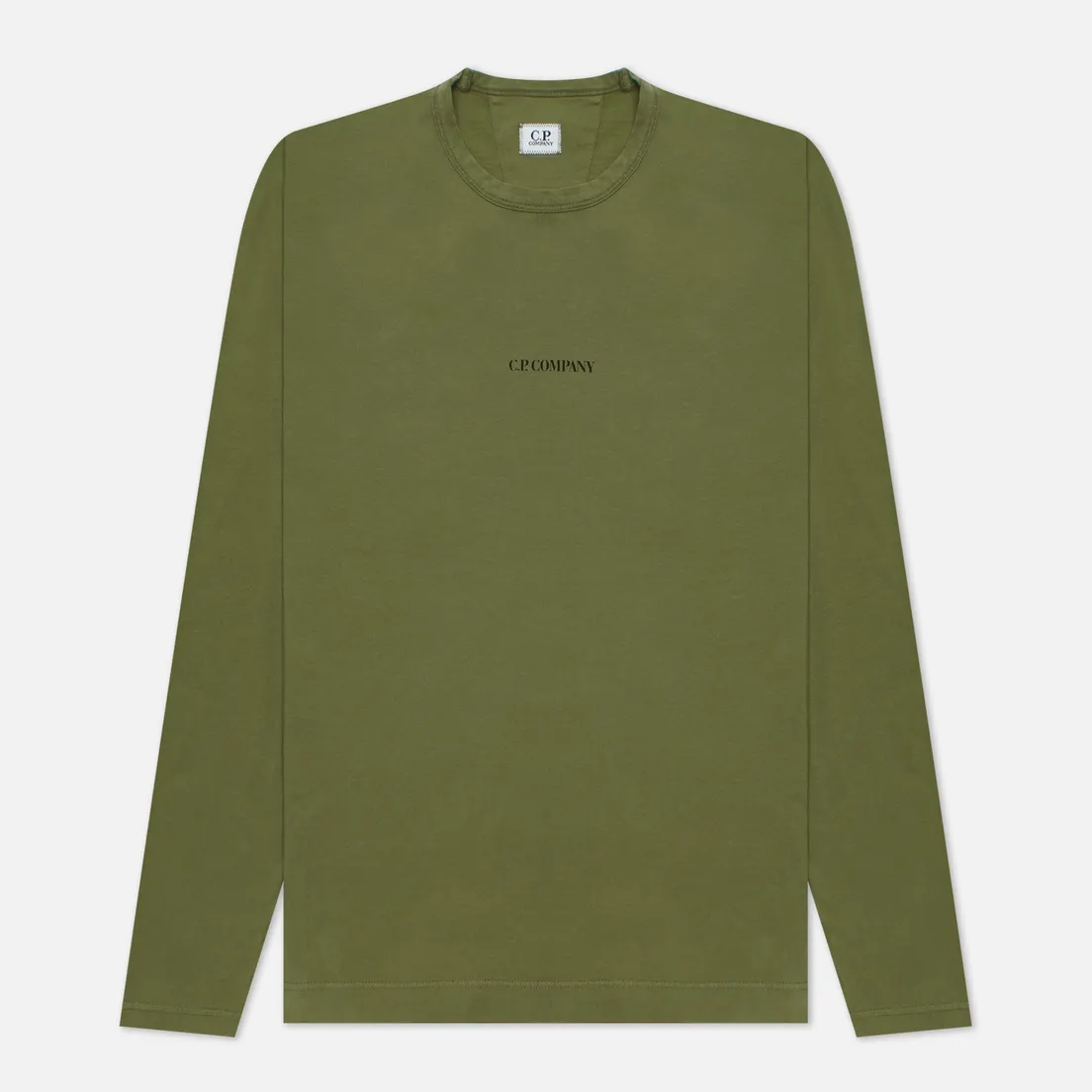 C.P. Company Мужской лонгслив Brushed Jersey Logo