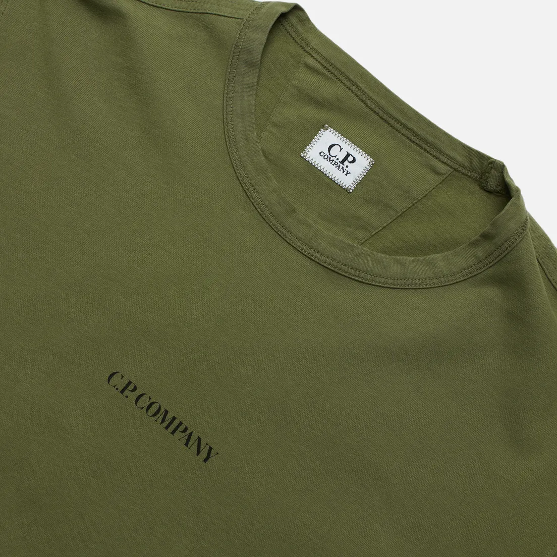 C.P. Company Мужской лонгслив Brushed Jersey Logo