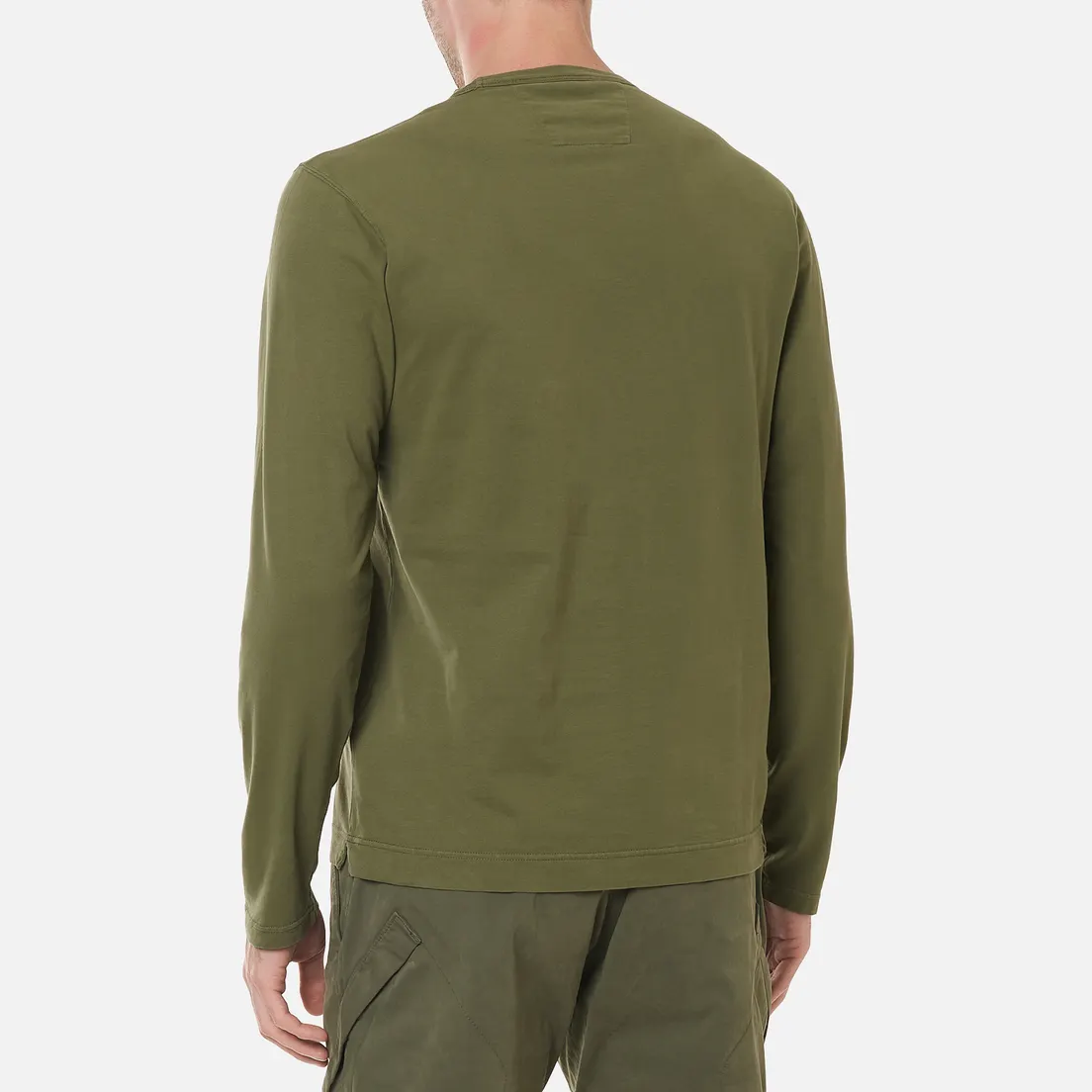 C.P. Company Мужской лонгслив Brushed Jersey Logo