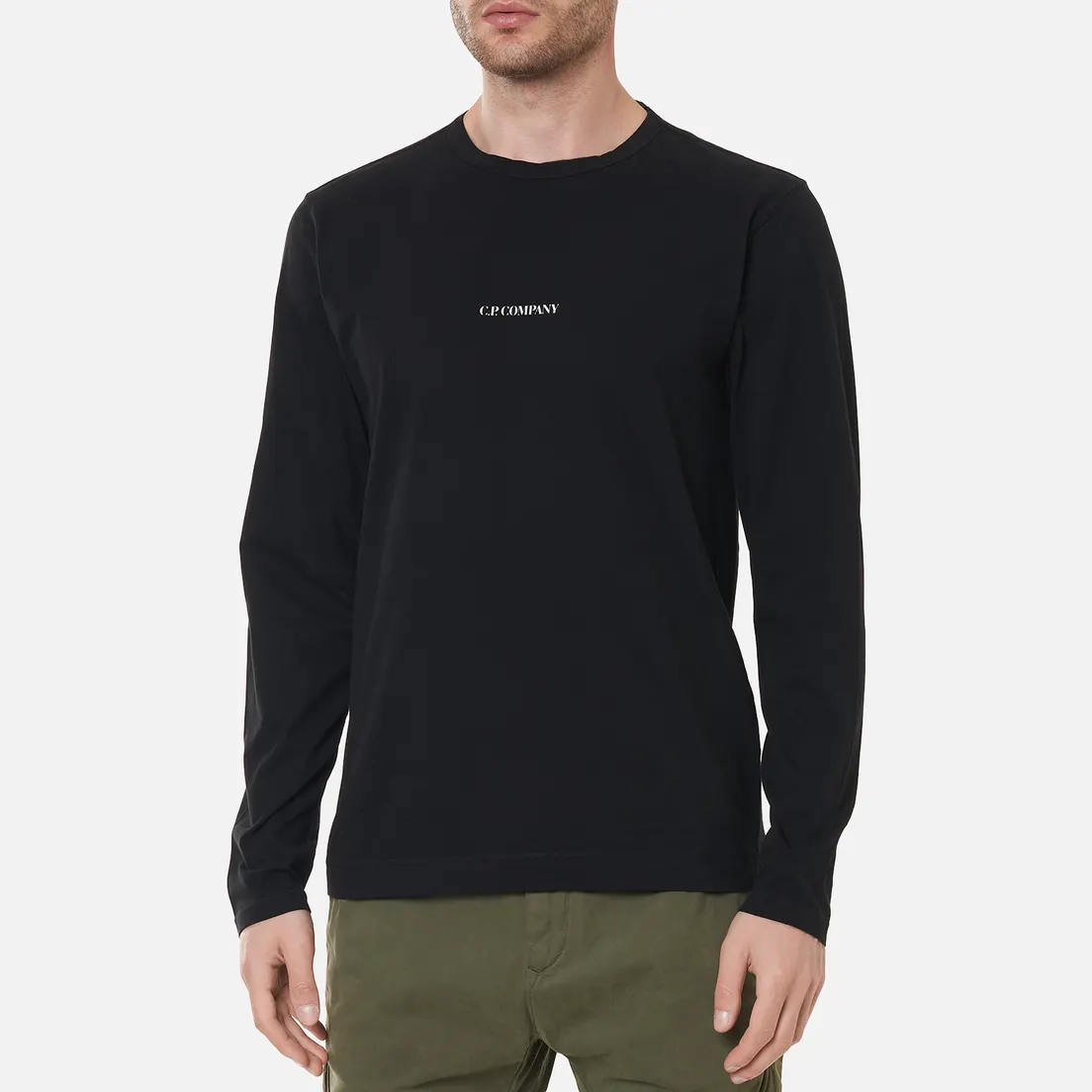 C.P. Company Мужской лонгслив Brushed Jersey Logo