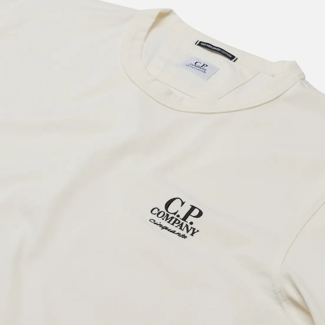 C.P. Company Мужской лонгслив Mercerized Jersey Garment Dyed