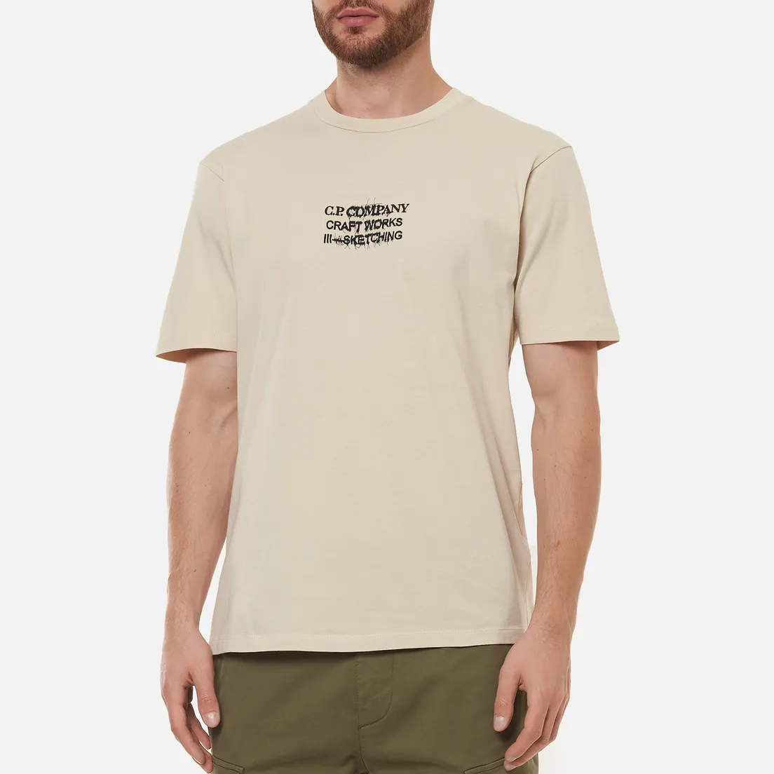C.P. Company Мужская футболка Jersey Craftworks Back Print