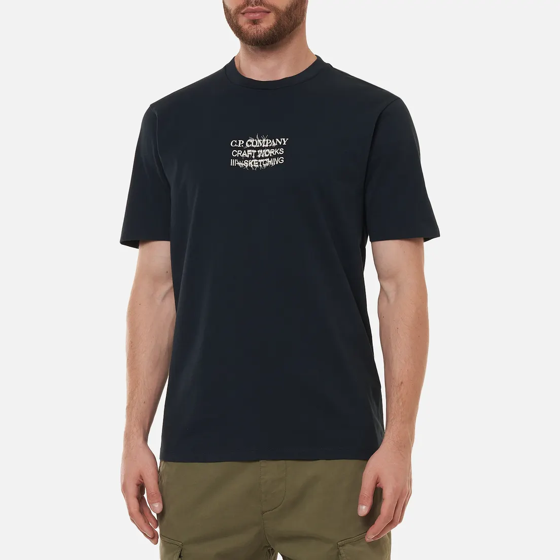 C.P. Company Мужская футболка Jersey Craftworks Back Print