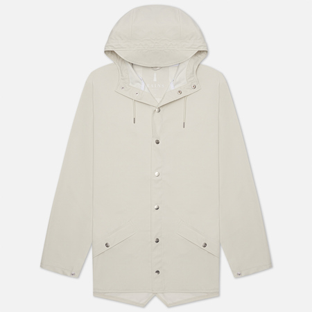 Мужская куртка дождевик RAINS Jacket, цвет белый, размер XS-S