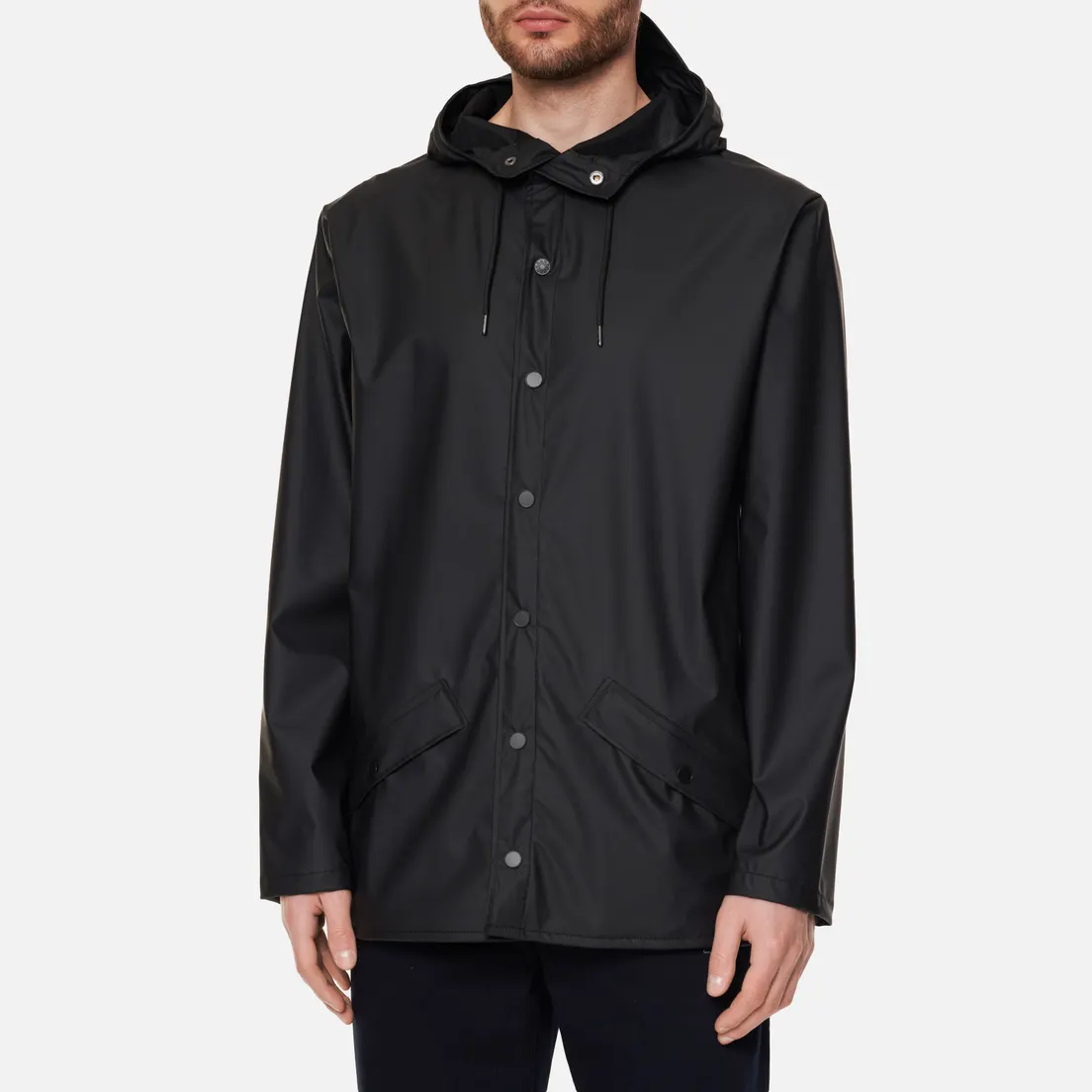 RAINS Мужская куртка дождевик Classic Short Hooded