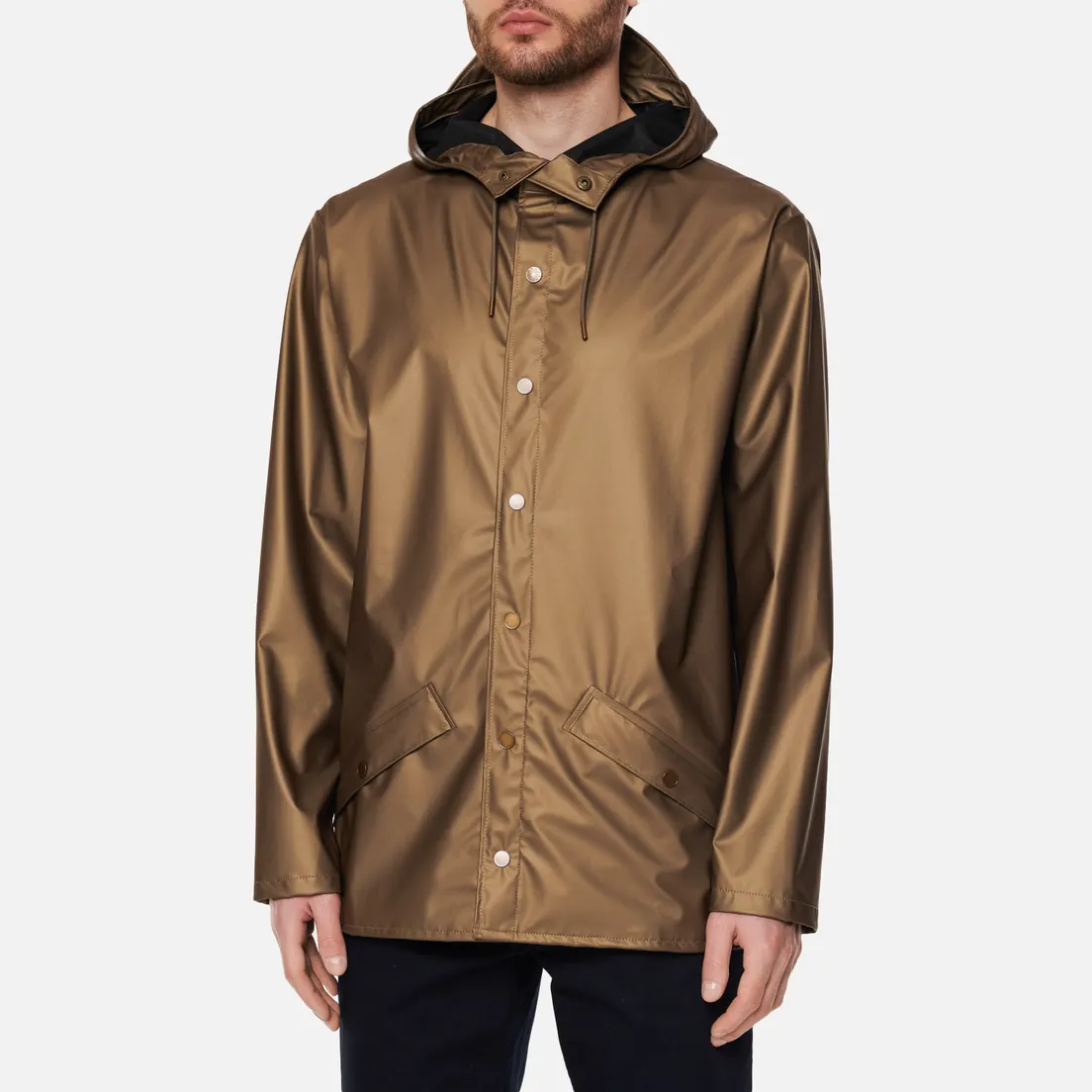 RAINS Мужская куртка дождевик Classic Short Hooded
