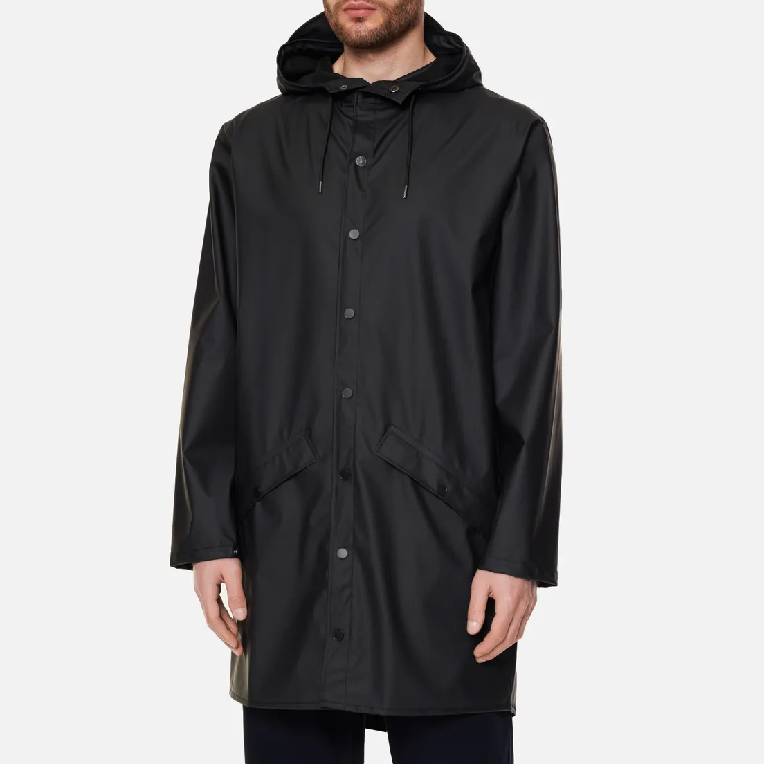 RAINS Мужская куртка дождевик Classic Long Hooded