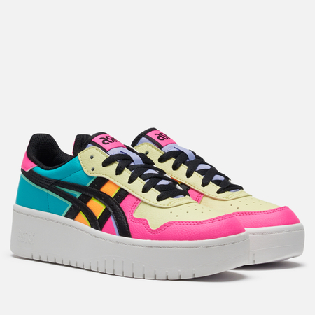 фото Женские кроссовки asics japan s platform, цвет жёлтый, размер 39 eu