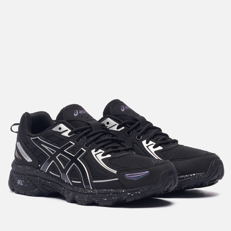 фото Кроссовки asics gel-venture 6, цвет чёрный, размер 37 eu